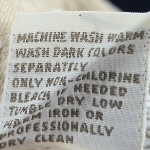 Banana Republic Safari Trading Co Khaki Long Sleeve Button Down Shirt SizeMedium - Picture 7 of 8